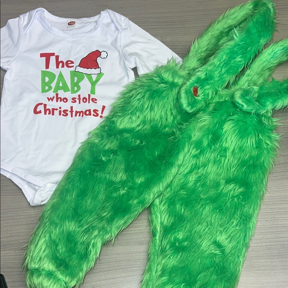 Grinch costume BRAND NEW